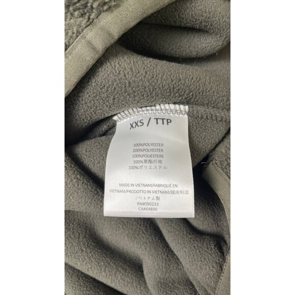 FEAR OF GOD ESSENTIALS POLAR FLEECE DARK GREEN PULLOVER XXS - Picture 9 of 10